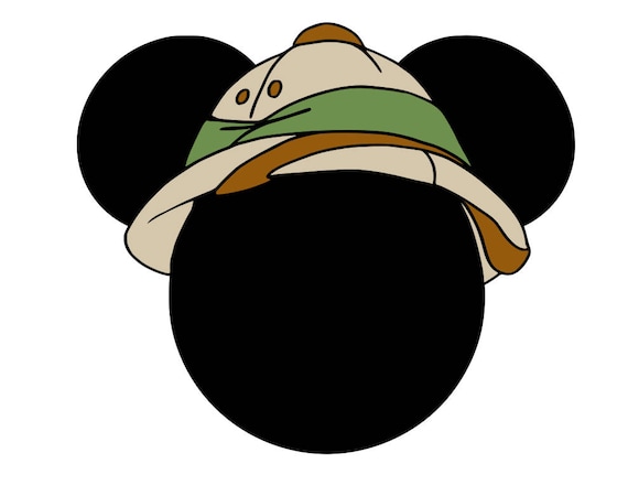 mickey safari hat