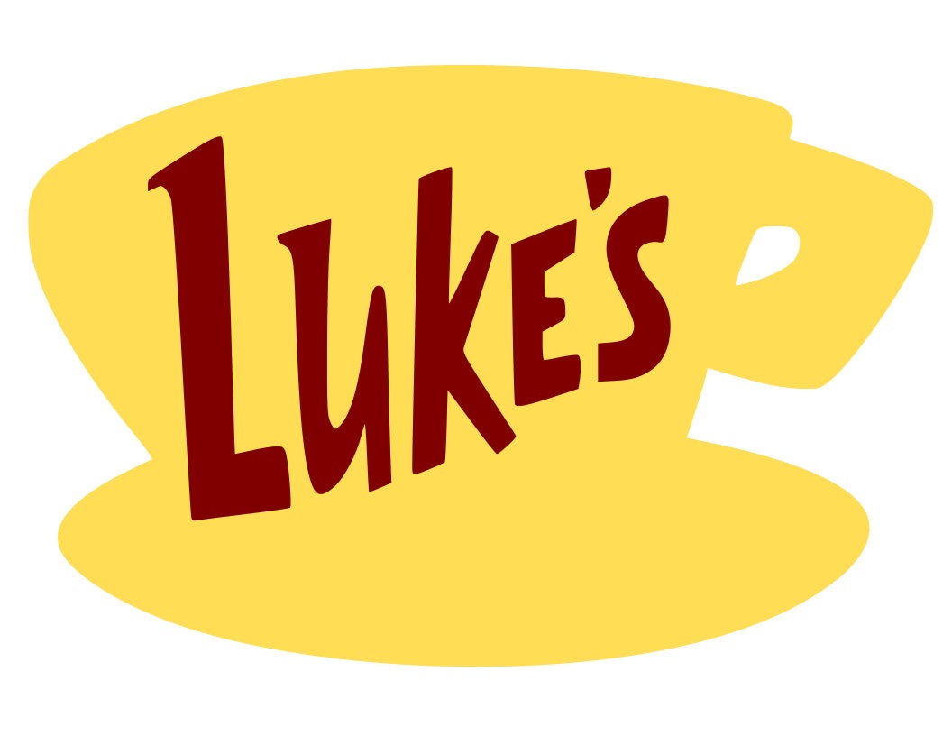 Luke's Diner svg pdf png dxf file Etsy