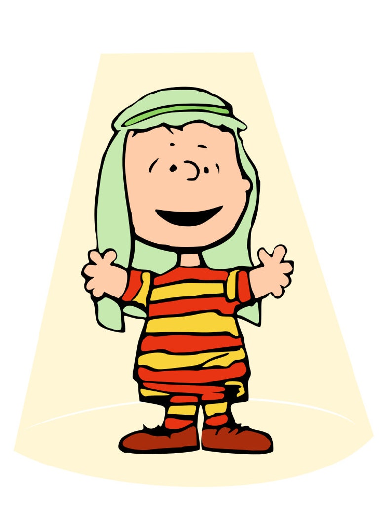 Download Charlie Brown Christmas Scripture svg file | Etsy