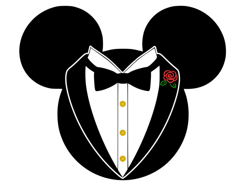 mickey and minnie bride and groom hats