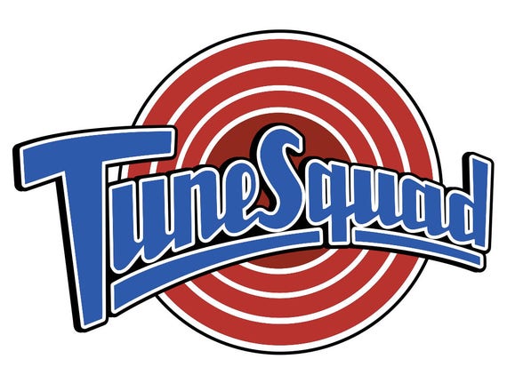 Space Jam Tunesquad Bugs And Lola And Tweety Jerseys Svgs Etsy