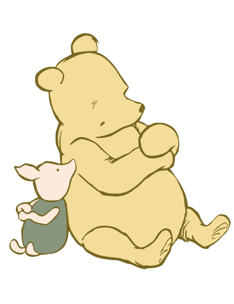 Free Free 245 Baby Winnie The Pooh Characters Svg SVG PNG EPS DXF File