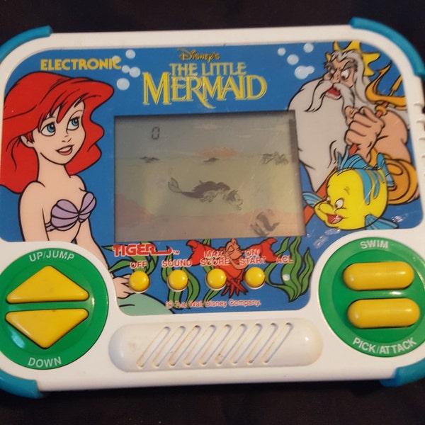 The Little Mermaid handheld game by tiger