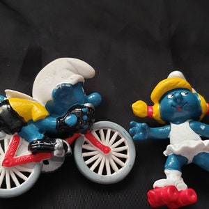 Smurf Cake Toppers