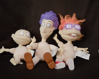 Rugrats vintage Doll Trio