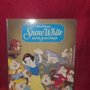 Disney Snow White Vintage Book