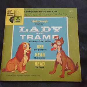 Lady and The Tramp 33 1/3 Record