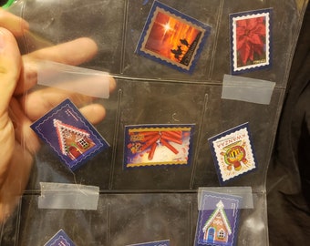Magnetic Stamps Vintage mixed Lot