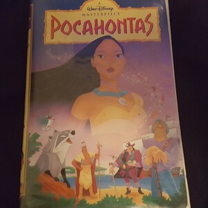 Disney Masterpiece Pochontas Vhs