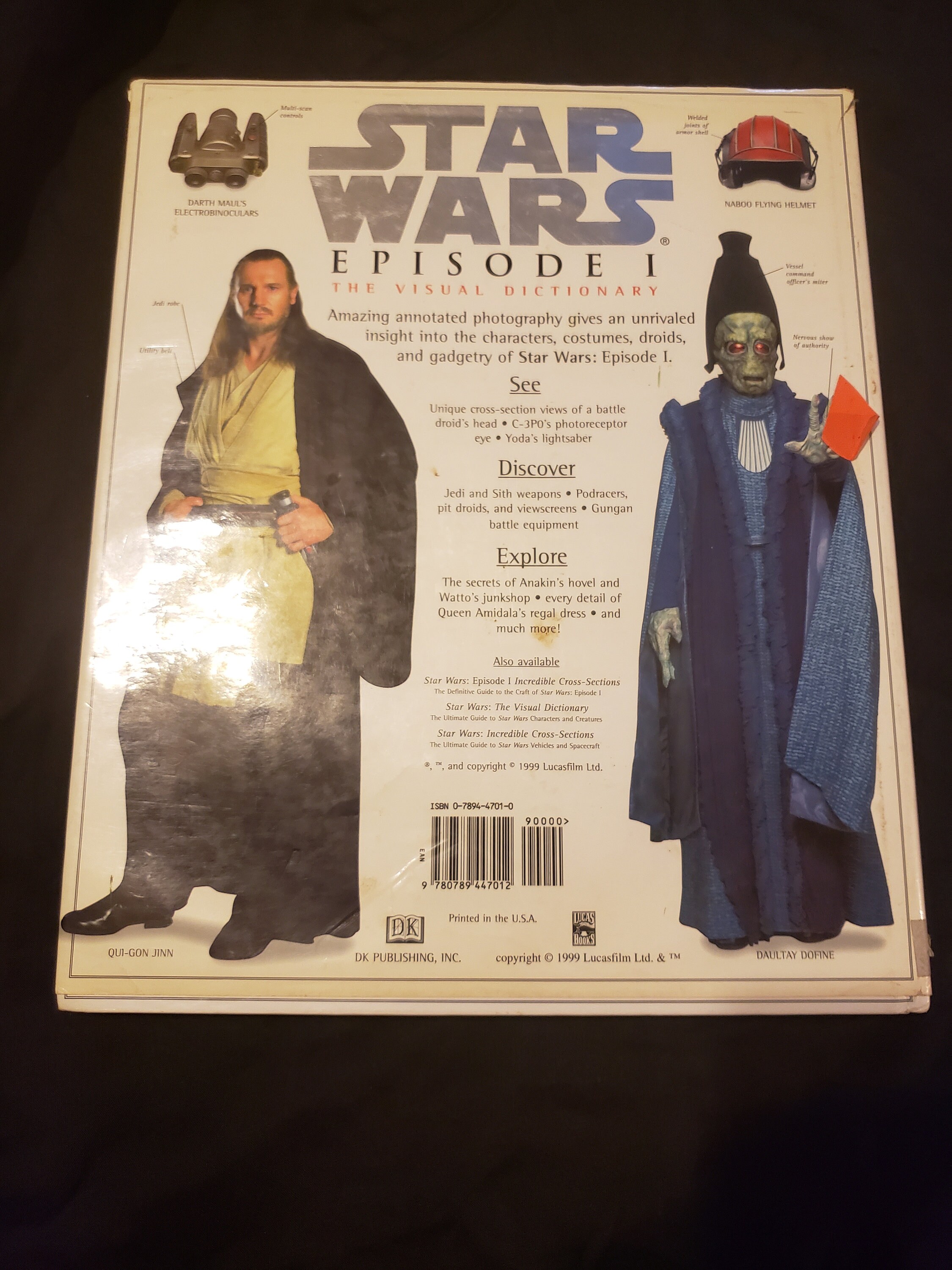 Star Wars Episode 1 Visual Dictionary - Etsy