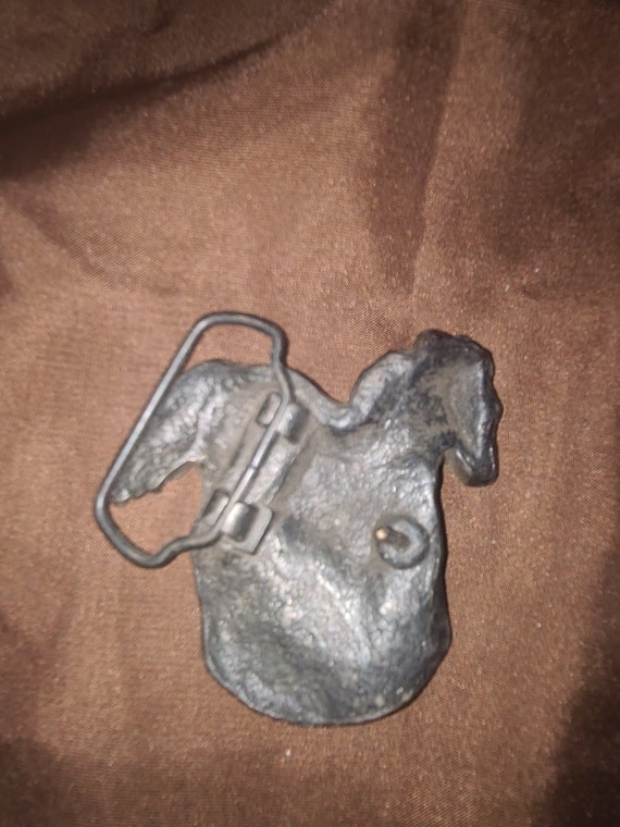 Brass Horse Buckle Vintage - image 2