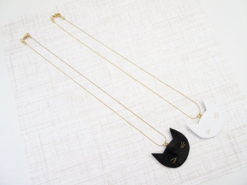 girls cat necklace Halloween pendant necklace children/'s necklace Cat necklace Halloween cat necklace cat pendant necklace