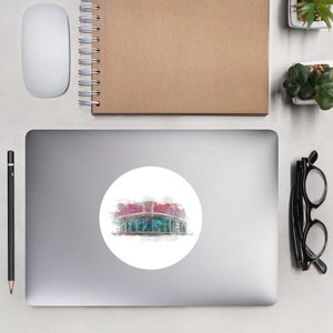 Old Trafford Stadium Manchester United F.C Vinyl Sticker | Laptop Sticker | Hydroflask Sticker | Planner Stickers | Die Cut Stickers/Decal