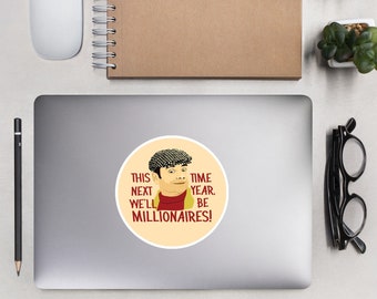 Del Boy Only Fools and Horses Portrait Vinyl Sticker | Laptop Sticker | Hydroflask Sticker | Planner Stickers | Die Cut Stickers/Decal