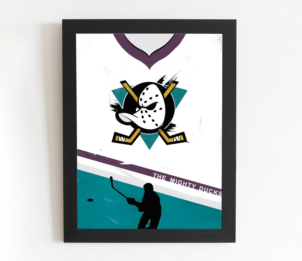 The Mighty Duck in the modern and original colours! : r/AnaheimDucks