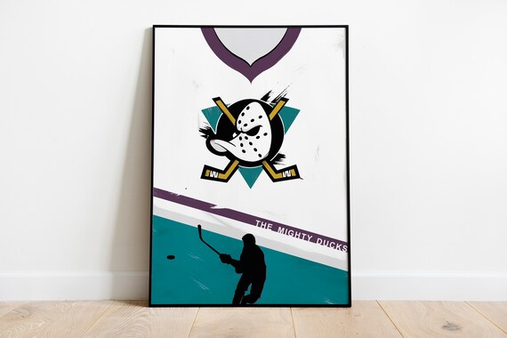 gift posters print prints The Mighty Ducks wall art poster gifts