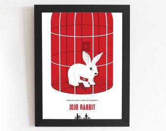 ジョジョ・ラビットの映画ポスター - Etsy 日本