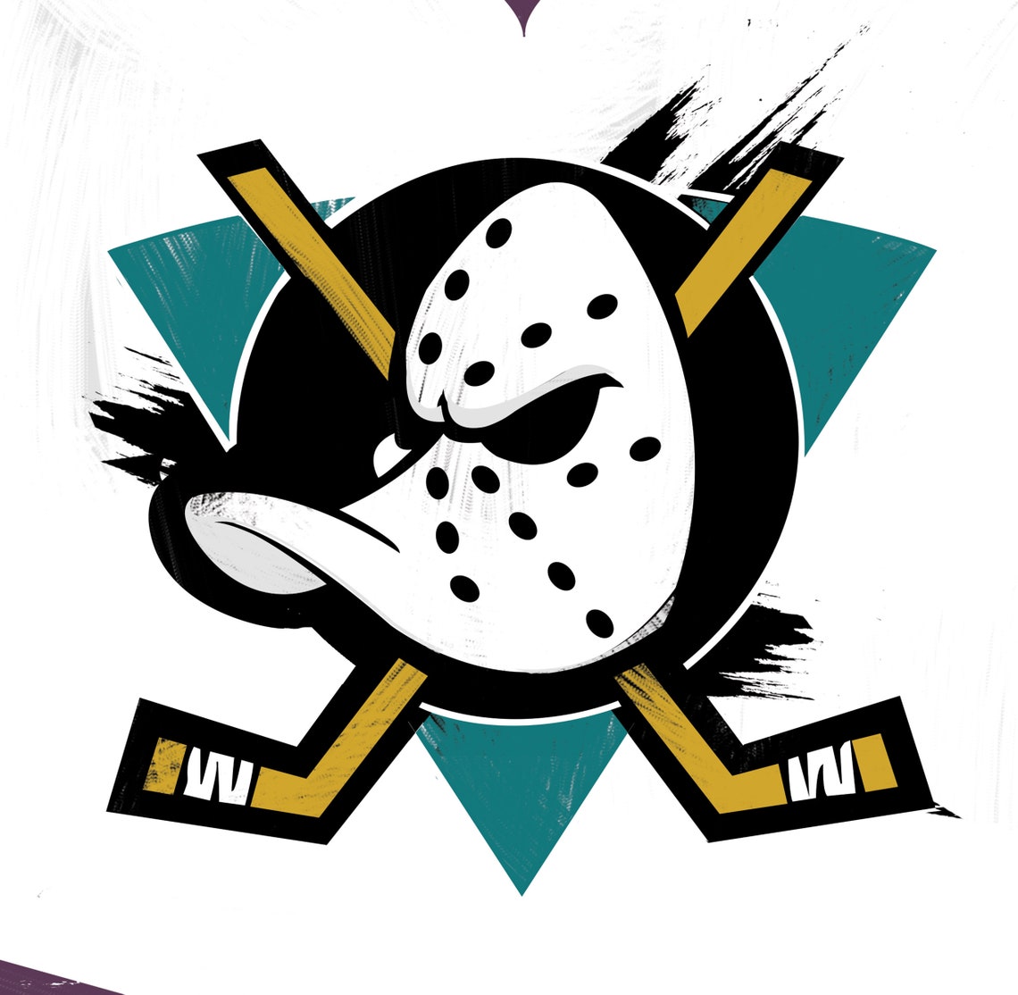 The Mighty Ducks Minimal Illustrated Movie Poster Unique - Etsy UK