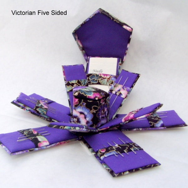 Etui Victorian Five Sided Needle Box - KIT ONLY