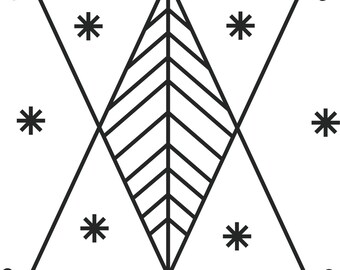 Ayizan veve vinyl wall decal