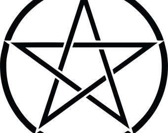 Pentacle vinyl decal