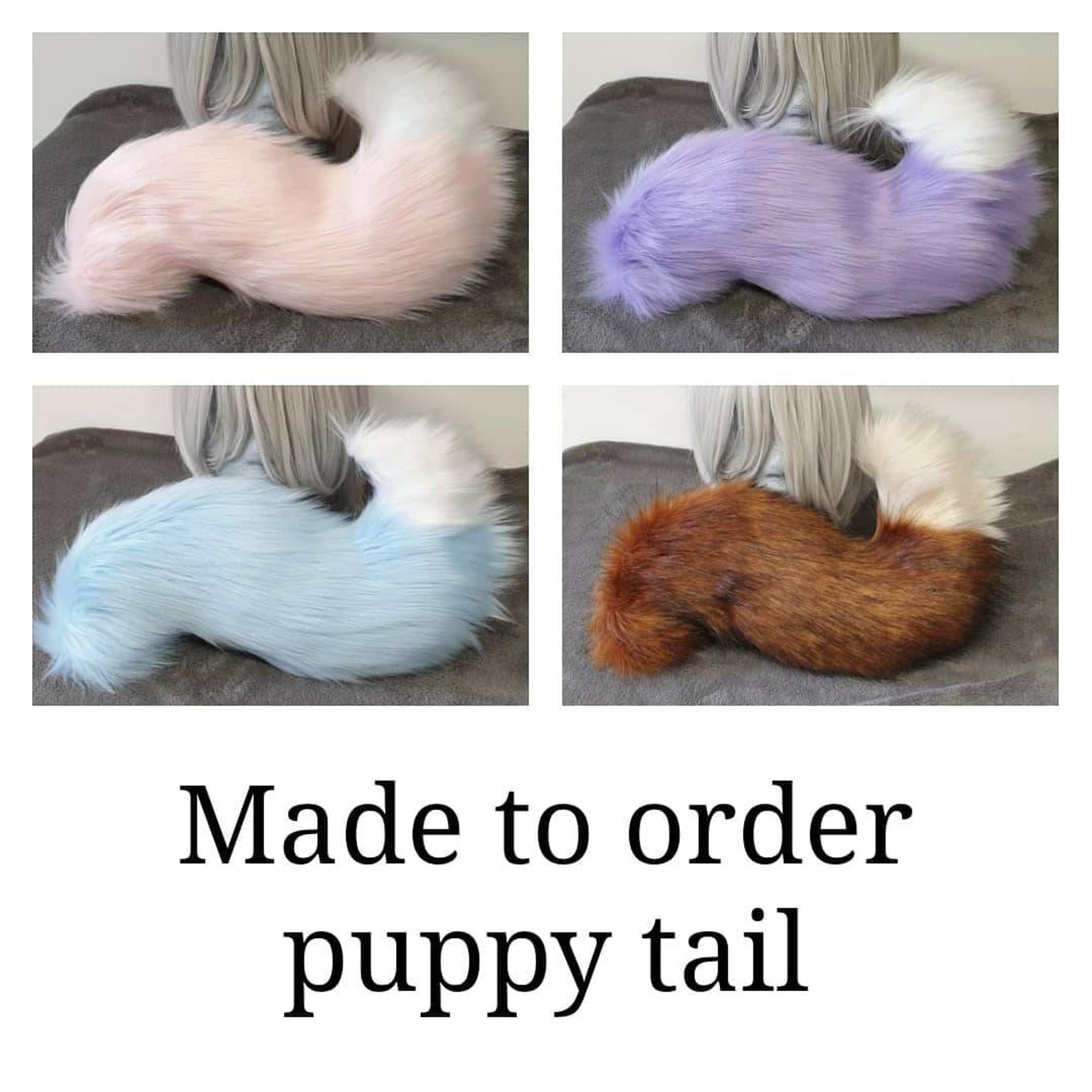 Made to Order Puppy Tail Etsy