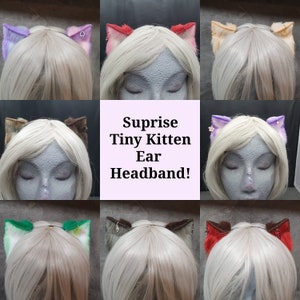 Surprise Tiny Kitten Ears-hoofdband! Speciale prijs
