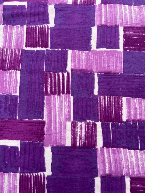Cotton Fabric Stars On Purple Watercolor Flannel Fat Quarter Super Snuggle Flannel