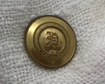 Vintage Brass Ohio Uniform Buttons: State Seal, Sewing Notions - Etsy