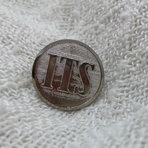 ITS, Indianapolis Transit System,  Vintage NIckel Uniform Button, 7/8&quot;, Unused Old Stock