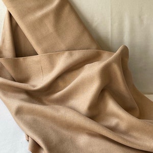 Vintage Fabric, Moroccan Brown, Linen, Poly, Rayon, 4 yds.