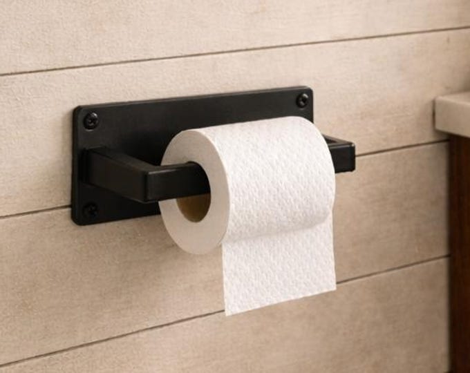 Modern Steel Single Roll Toilet Paper holder