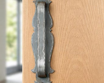 Studio Series - Sculptural Steel Door Pull — English Ironwork Study