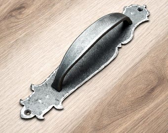 Studio Series - Handcrafted 1600s English Style Curved Door Handle