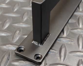 Industrial Steel Barn Door Handle – Loft & Interior Door Pull