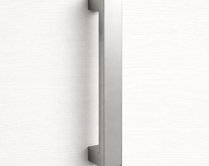 Modern Steel Door Handle Pull – Architectural Minimalist Entry Hardware