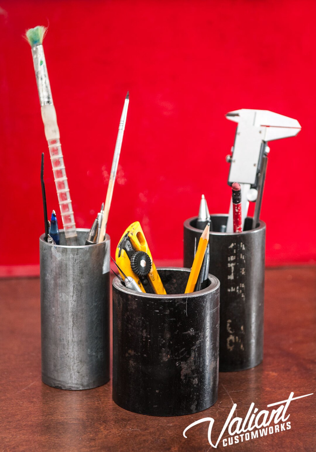 Large Salvage Structural Pipe Pencil Holder 31/2 Wide 36 Tall Etsy