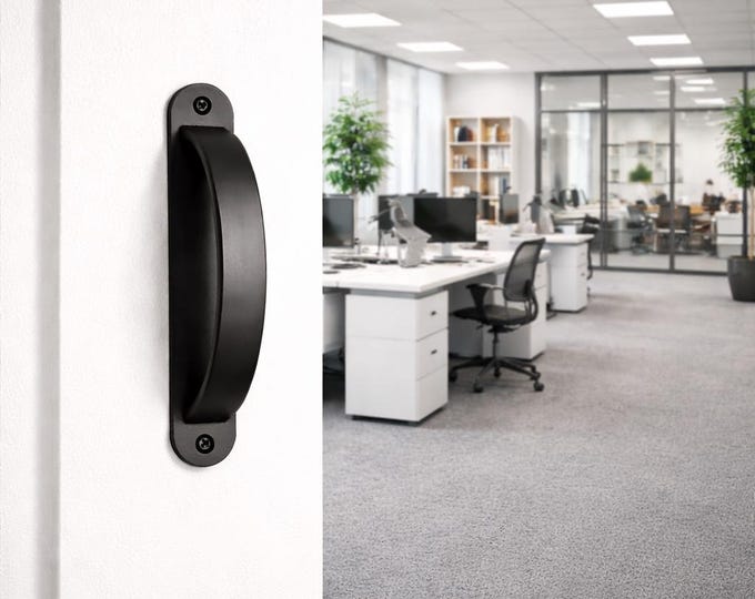 Curved Sliding Door Handle, Modern