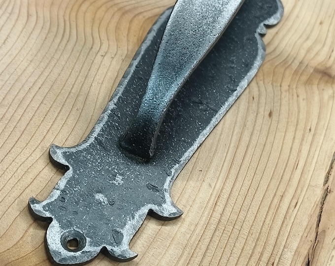 Hand made 1600s English Style Curved Door Handle