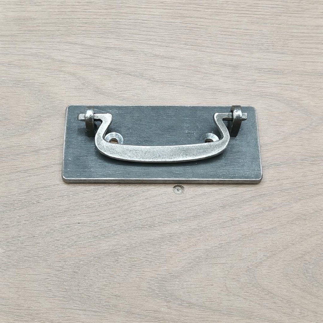 Drop Loop Drawer Pull, Simple Industrial Style - Etsy