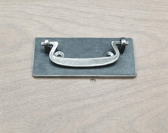 Drop Loop Drawer Pull, simple industrial style