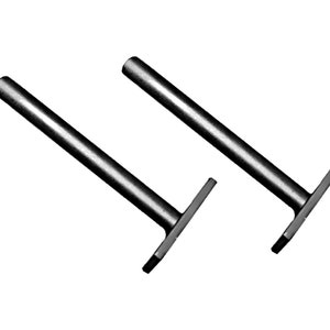 Floating Shelf Brackets (PAIR) - Standard Duty 1/2&quot; post