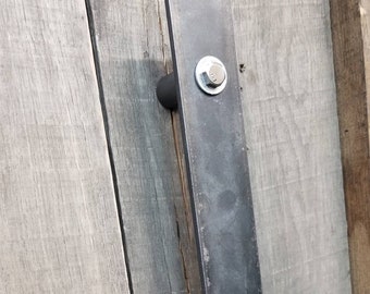 Industrial 1-1/2" Low profile barn / sliding door handle / pull