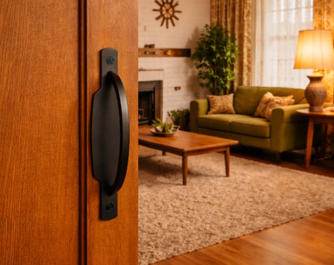 Curved Sliding Door Handle, Classic, Narrow handle