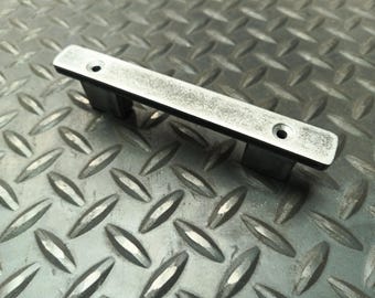 Industrial 3/4" Low profile barn / sliding door handle - 1-1/4" total projection