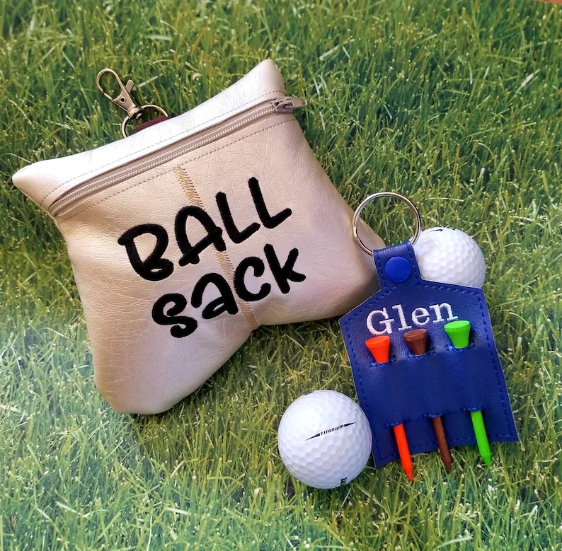 Ball Sack and Nuts About Golf Bags Fathers Day Fun. Humor. Etsy