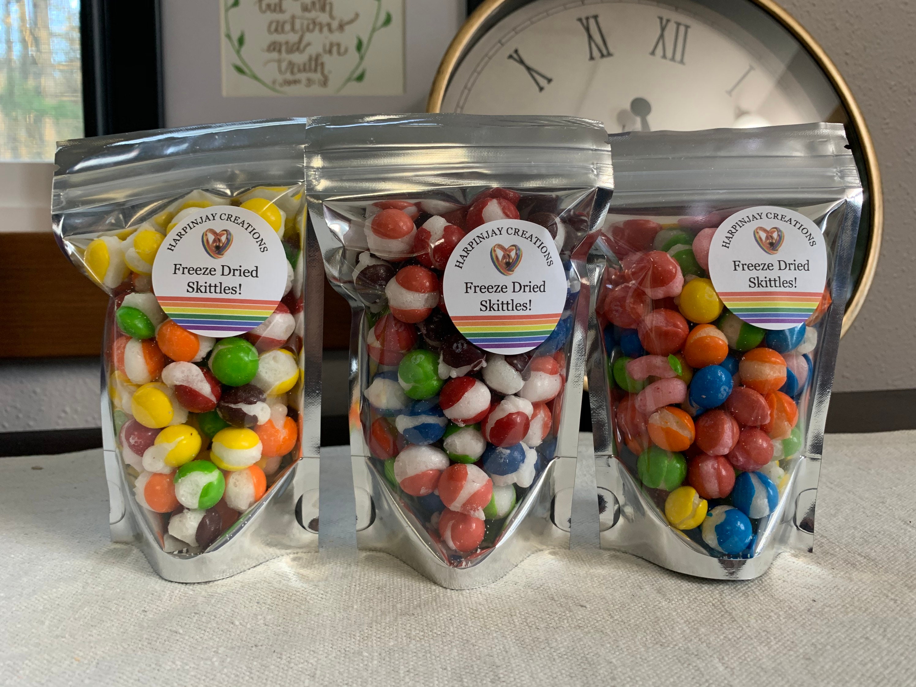 BUNDLE!! Freeze Dried Skittles!