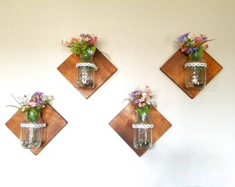 Mason Jar wall decor!