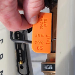 SHAKA MTB Bike Shock SAG Adjustment Guide