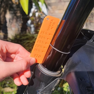SHAKA MTB Bike Fork SAG Adjustment Guide